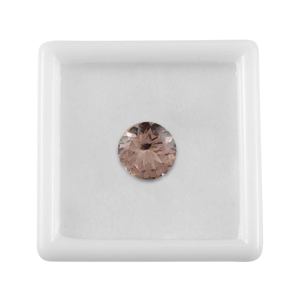AAA Marropino Morganite (Rnd 12 mm) 5.97 ctw , Loose Gem , Loose Gemstones , Loose Stones , Jewelry Stones image number 2