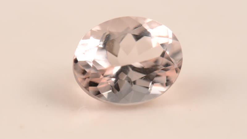 Pink Morganite (Ovl 11x9 mm) 3.48 ctw