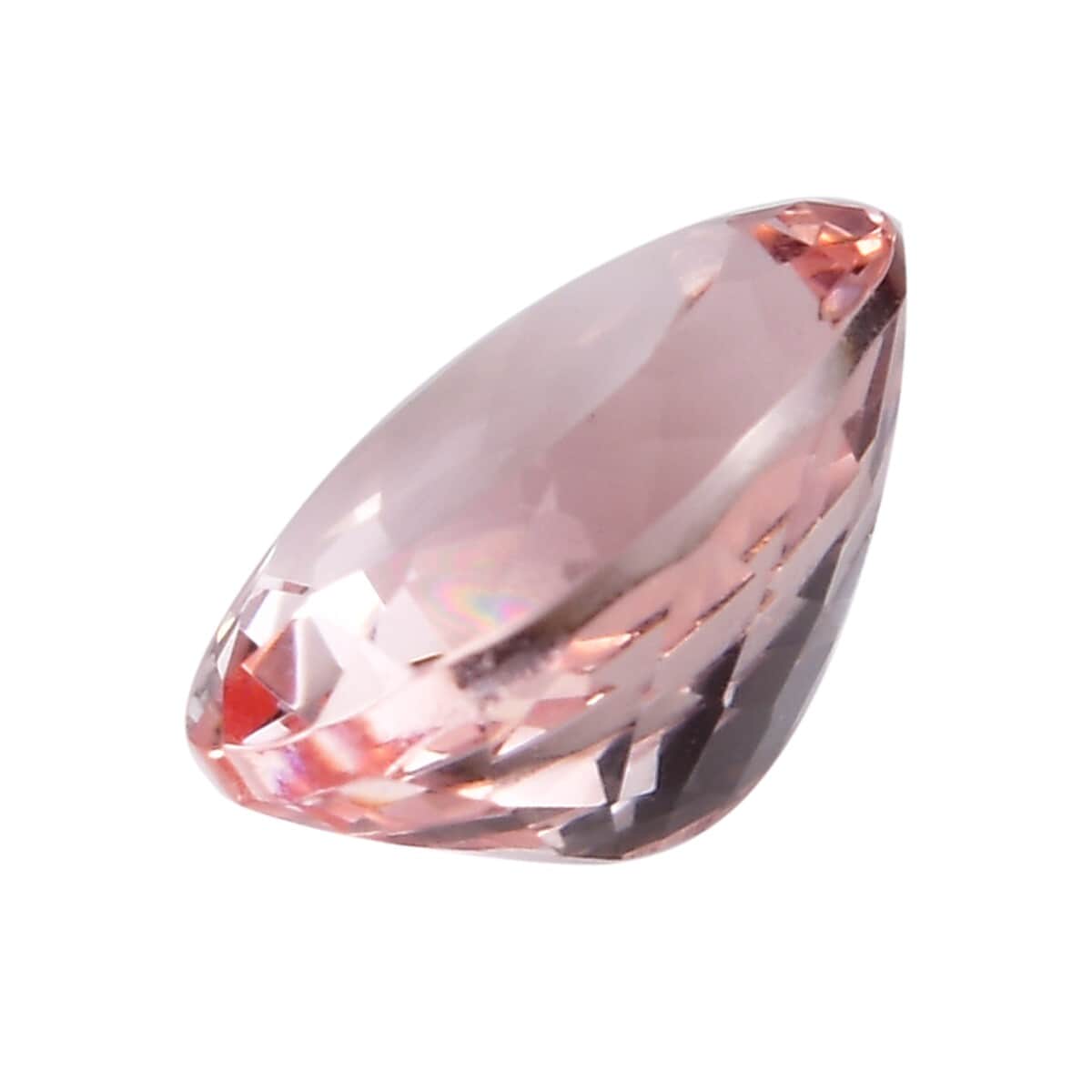 AA Pink Morganite (Ovl 12x10 mm) 4.10 ctw , Loose Gem , Loose Gemstones , Loose Stones , Jewelry Stones image number 1
