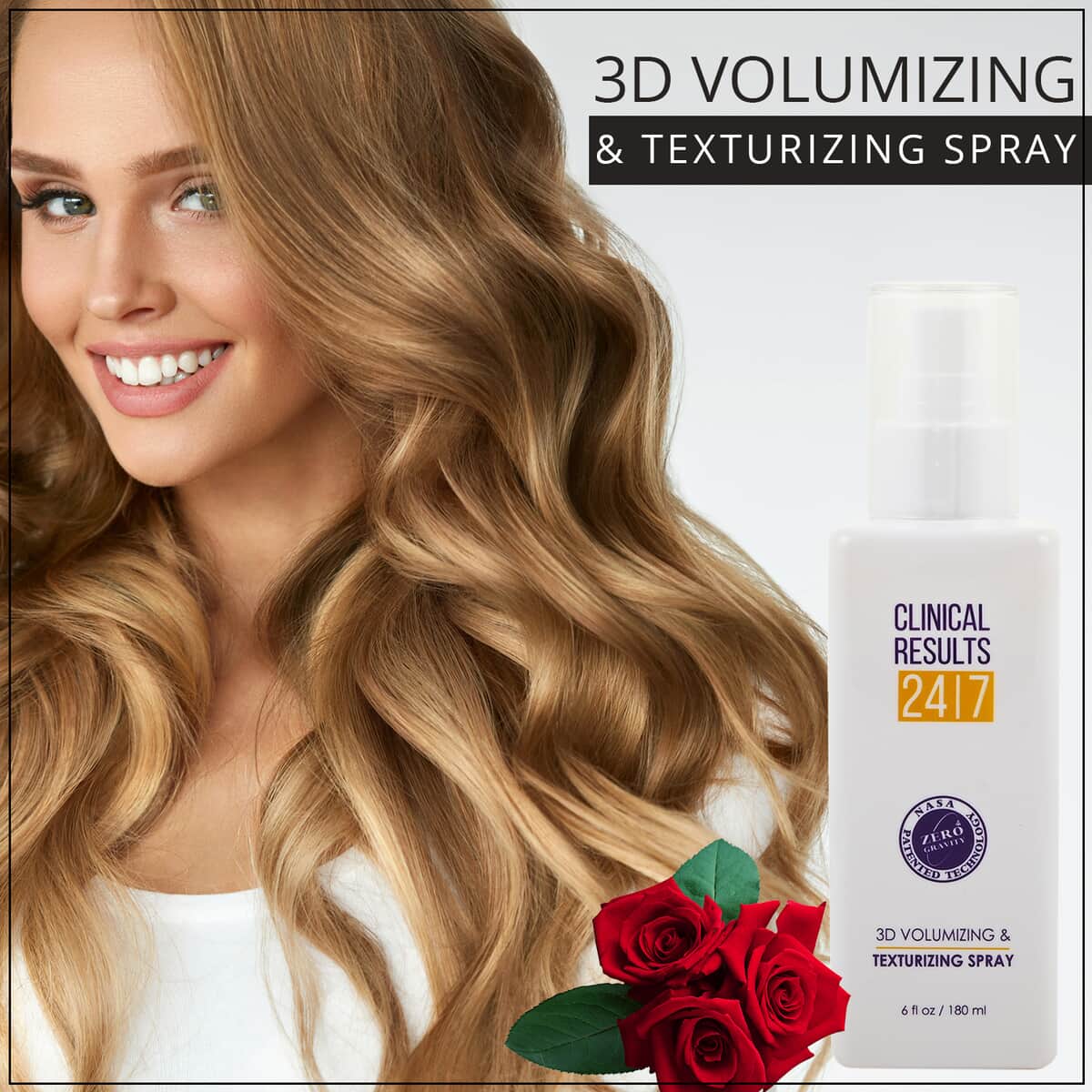 Clinical Results NASA 3D Volumizing & Texturizing Spray 6 oz (Made In USA) image number 1