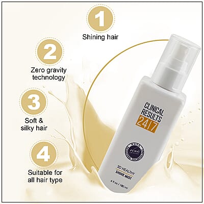 Clinical Results NASA 3D Healthy Shine Mist 6 oz (Made In USA)