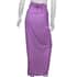 Purple Sarong with Fringe & Circle Pink Hibiscus Coconut Shell Closure | Women's Saron Wrap | Sarong Skirt | Beach Sarong Cover Up image number 1