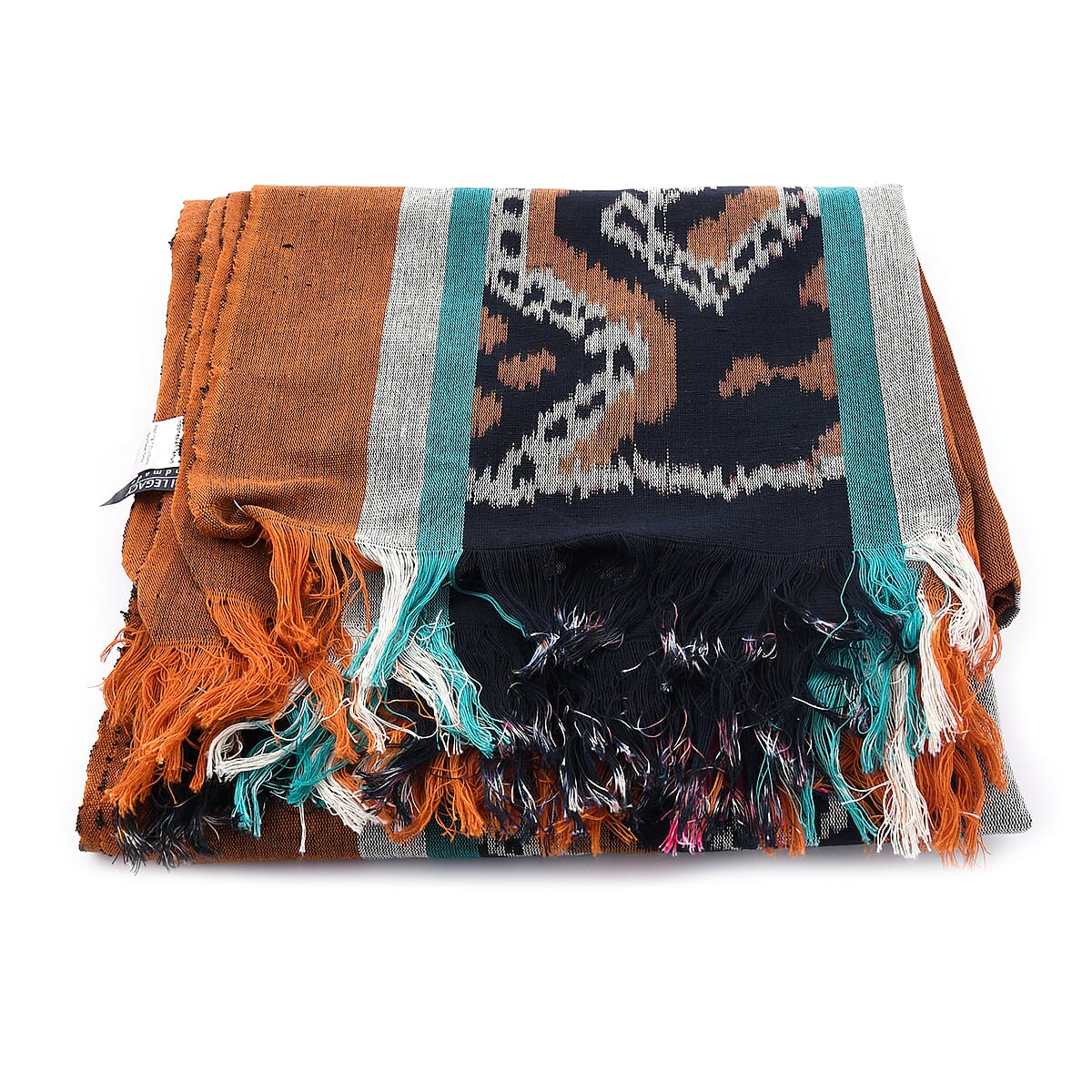 Designer Inspired Handmade Multi Color Tenun Tapestries in Lasem Motif image number 1