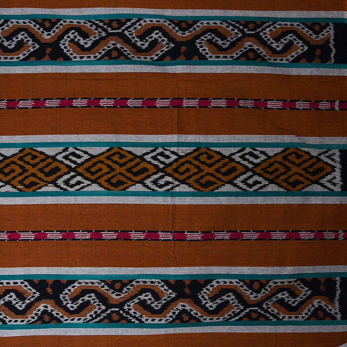 Designer Inspired Handmade Multi Color Tenun Tapestries in Lasem Motif image number 2
