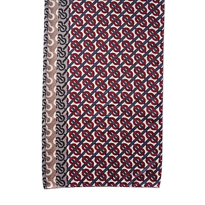 Multi Color Lattice Pattern Cotton & Linen Scarf