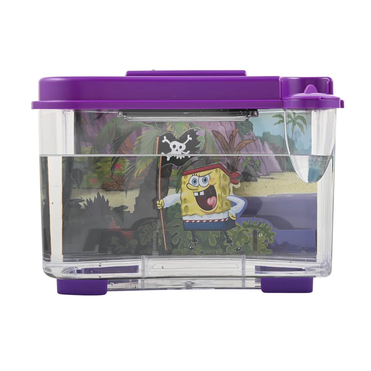 3D Spongebob Fish Tank with LED Night Light (4 AAA Batteries not Included) image number 0
