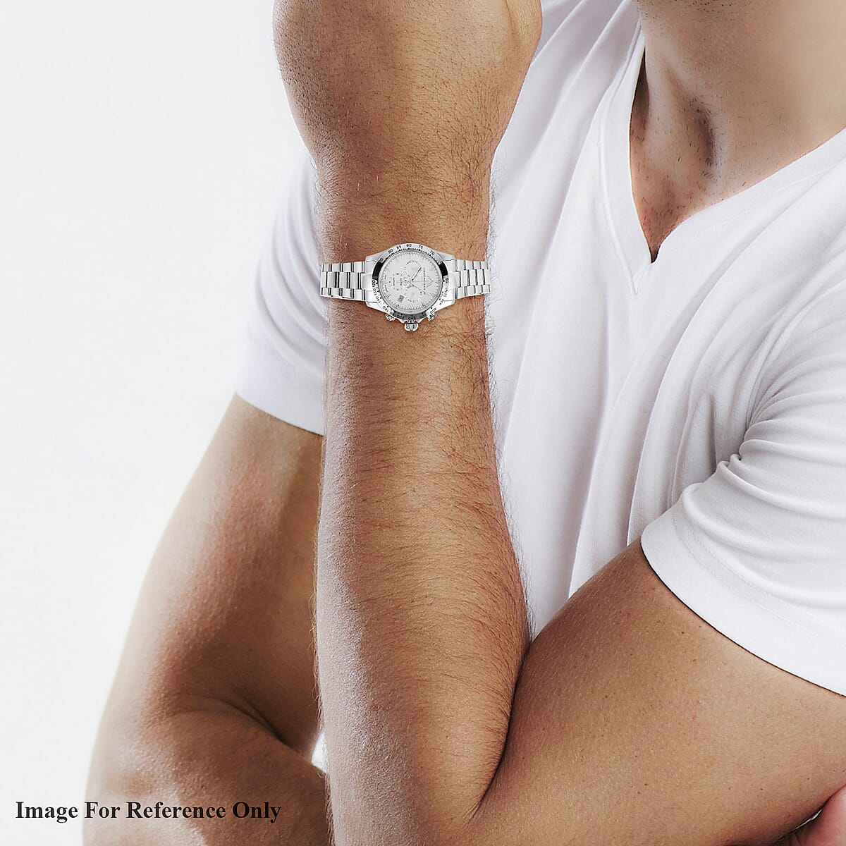 Buy CHRISTOPHE DUCHAMP Swiss Movement Stainless Steel Watch (42mm