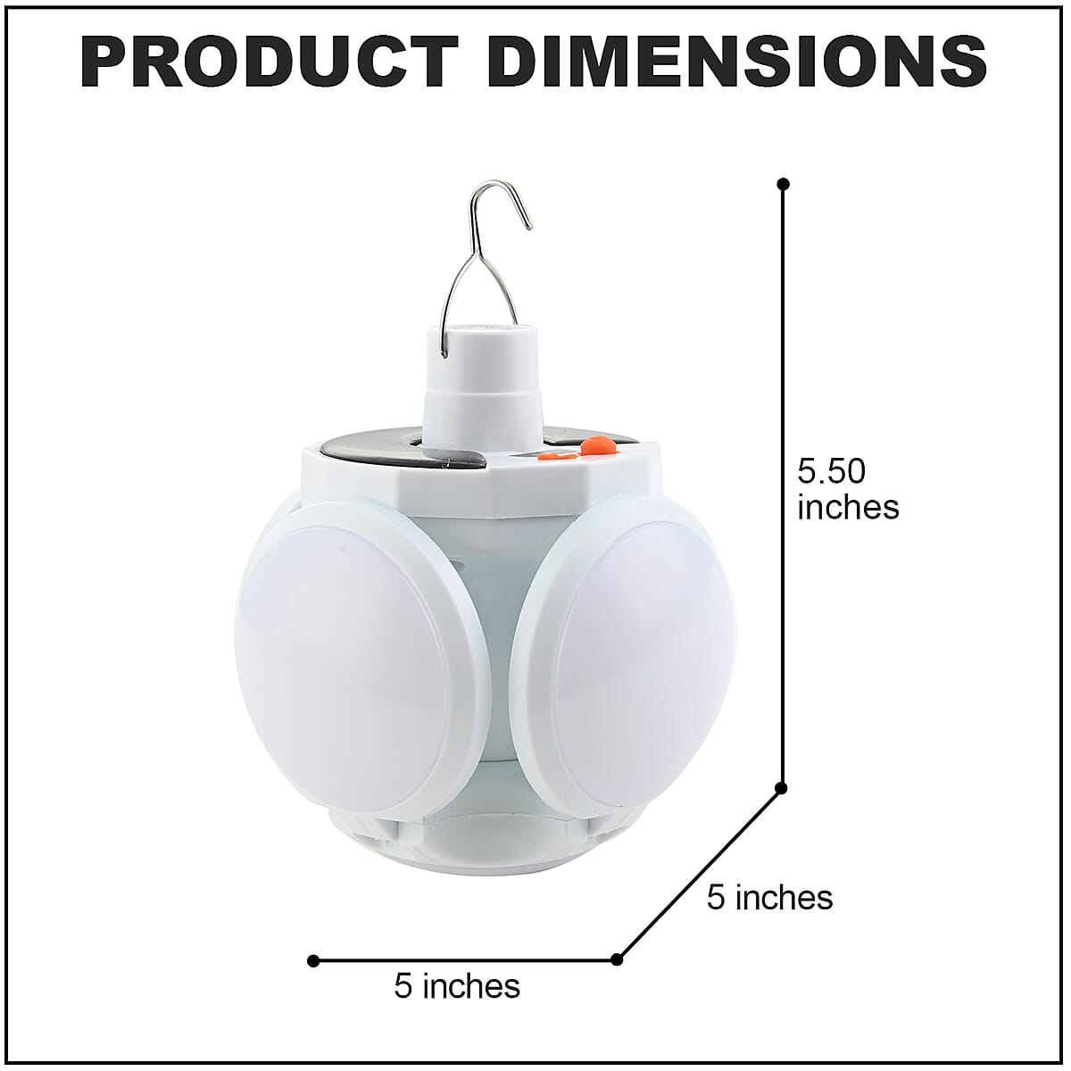 Solar Powered Utility Globe Light image number 3