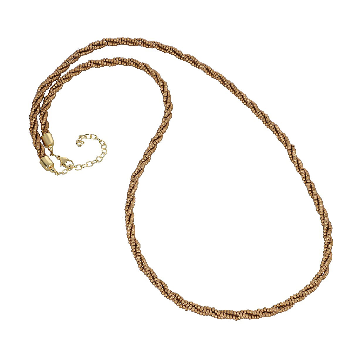 Gold Glass Seed Bead - Product card gallery slide 1 (9431151280383)
