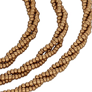 Gold Glass Seed Bead - Product card gallery slide 3 (9431151280383)