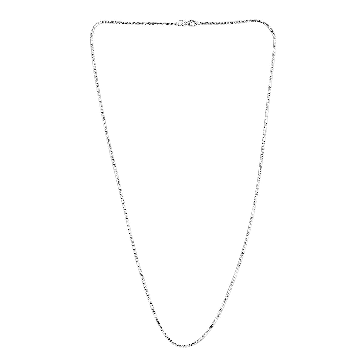 Italian Sterling Silver 1.4mm Sparkle Chain 24 Inches 3.20 Grams