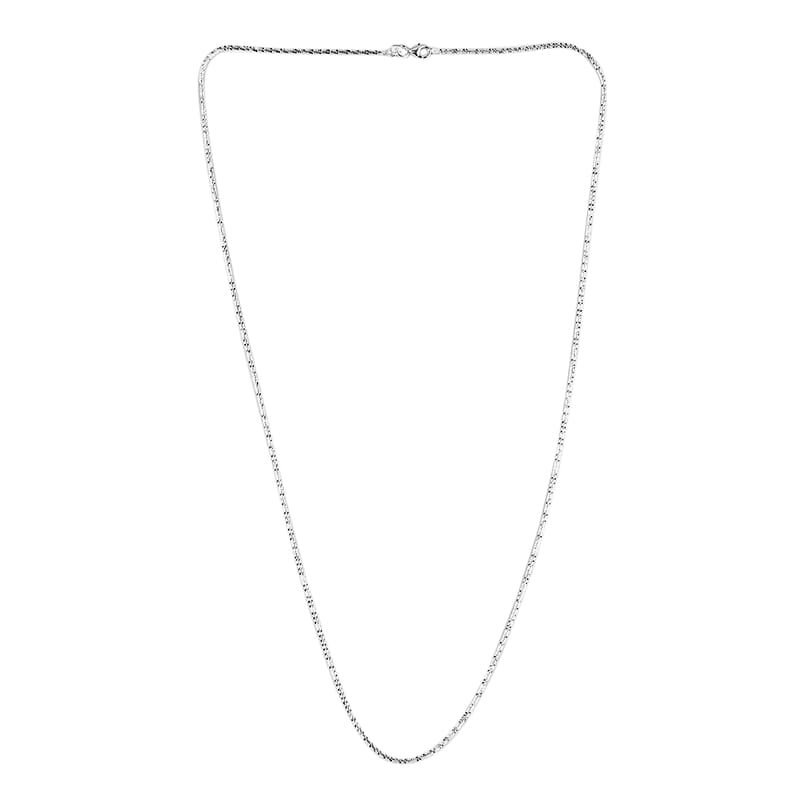 Italian Sterling Silver 1.4mm Sparkle Chain 24 Inches 3.20 Grams