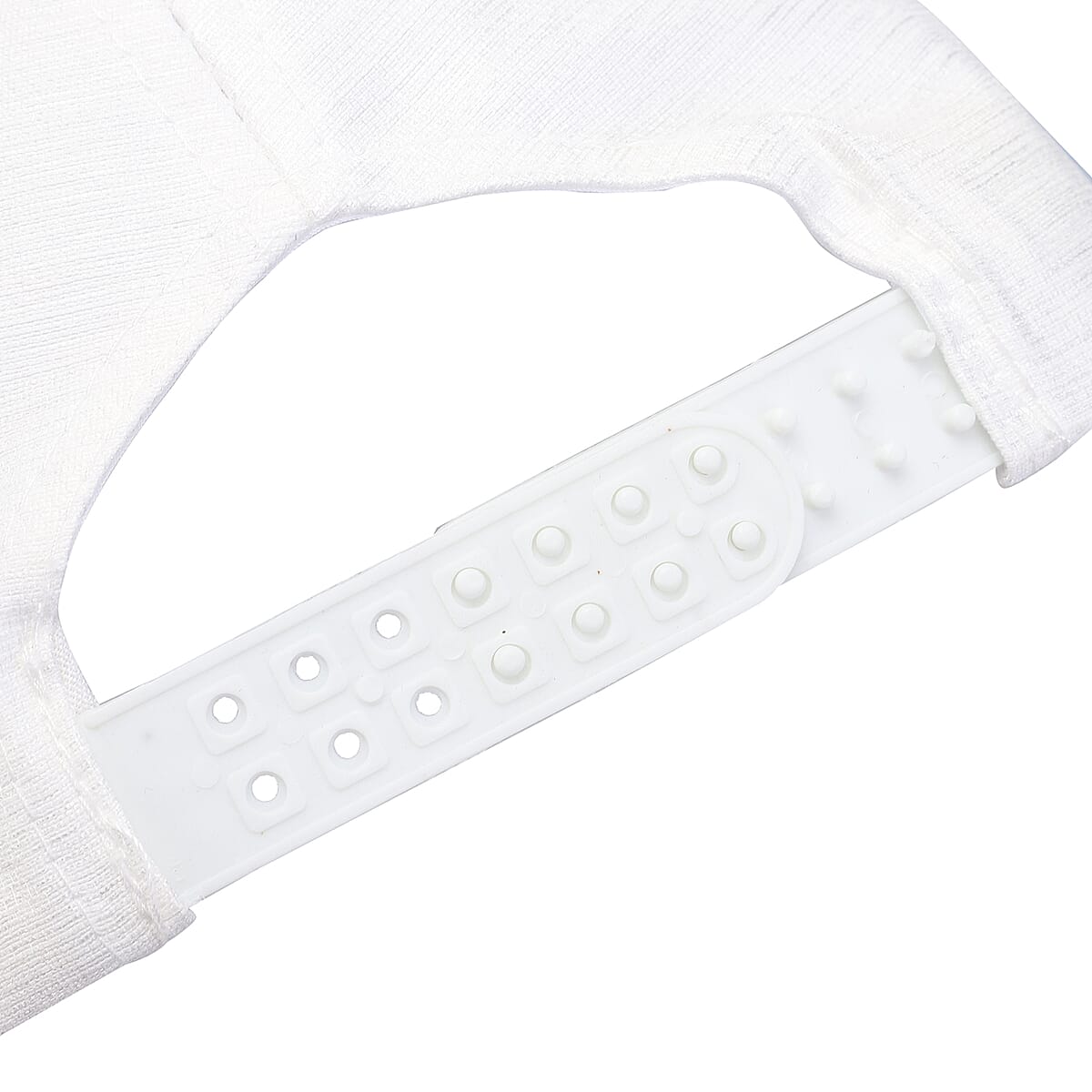 JOVIE Silver Rhinestone Bling Front Hat with Adjustable Strap image number 6