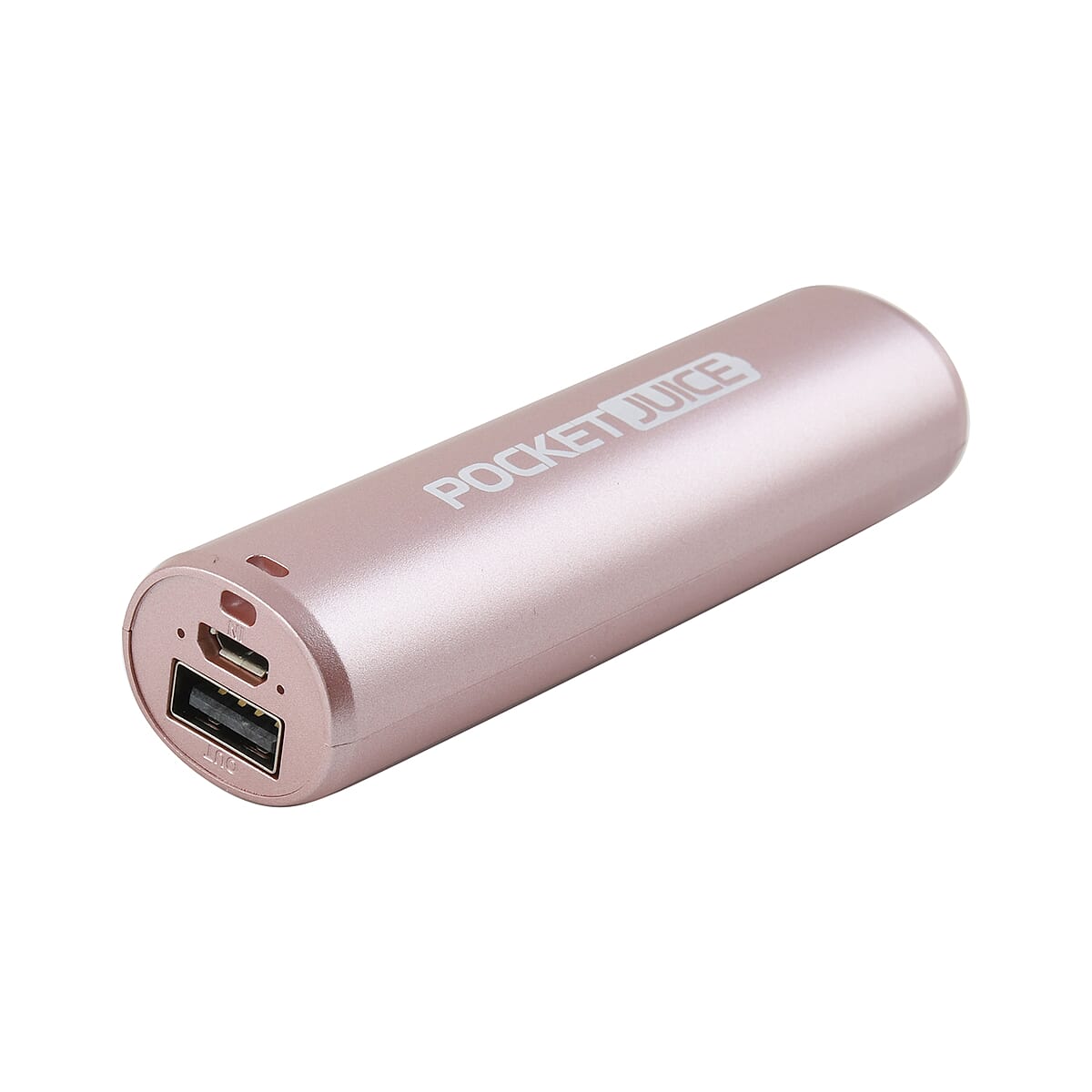 Tzumi 2000 mAh Pocket Juice Power Bank in Rose Gold image number 4