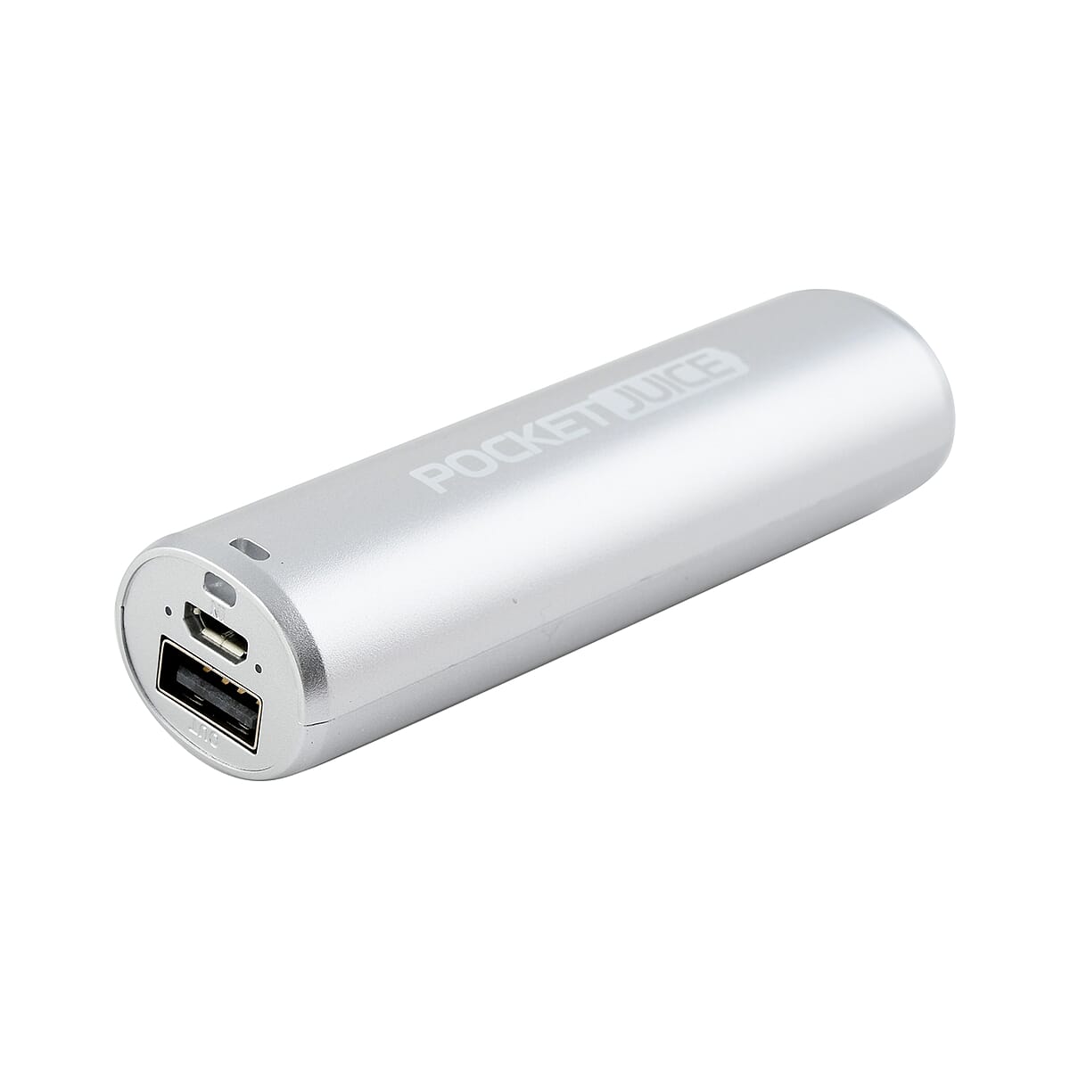 Tzumi 2000 mAh Pocket Juice Power Bank in Silver image number 4