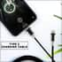Electric Candy 3 Ft iPhone Lightning Cable in Black image number 1