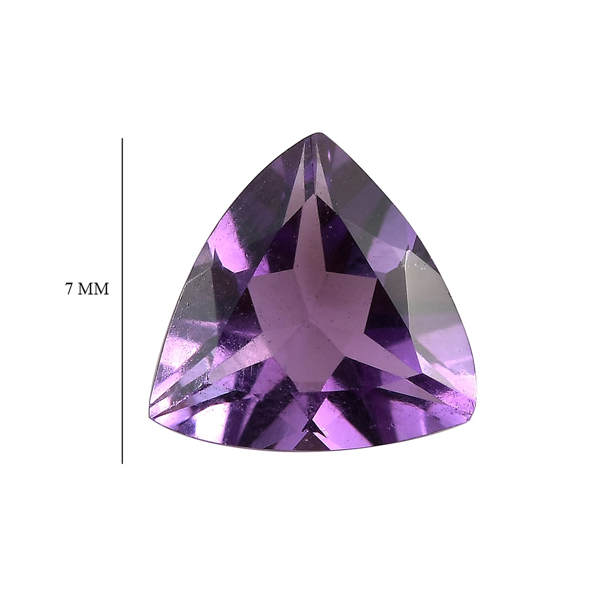 Mashamba Amethyst Set of 2 (Trl 7 mm) 1.96 ctw Loose Gemstone