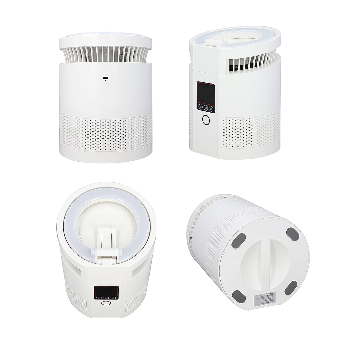 2in1 Desktop Anion Air Purifier with Foldable LED Table Lamp (4000 mAh) image number 5