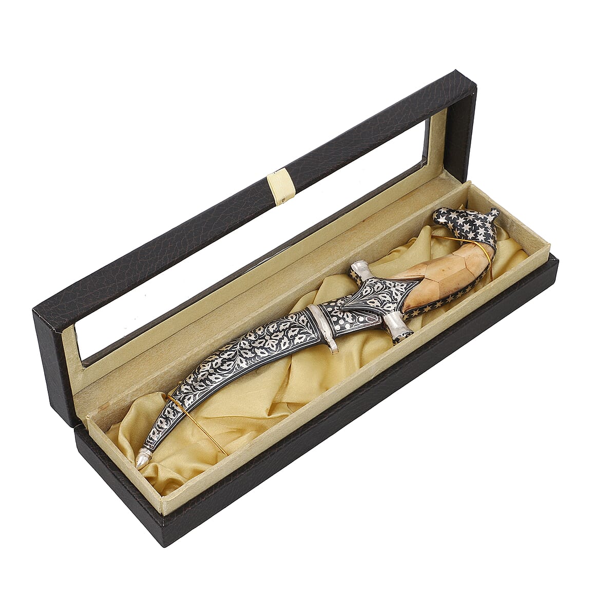  Handcrafted Camel Bone Handle Horse Head Dagger image number 6