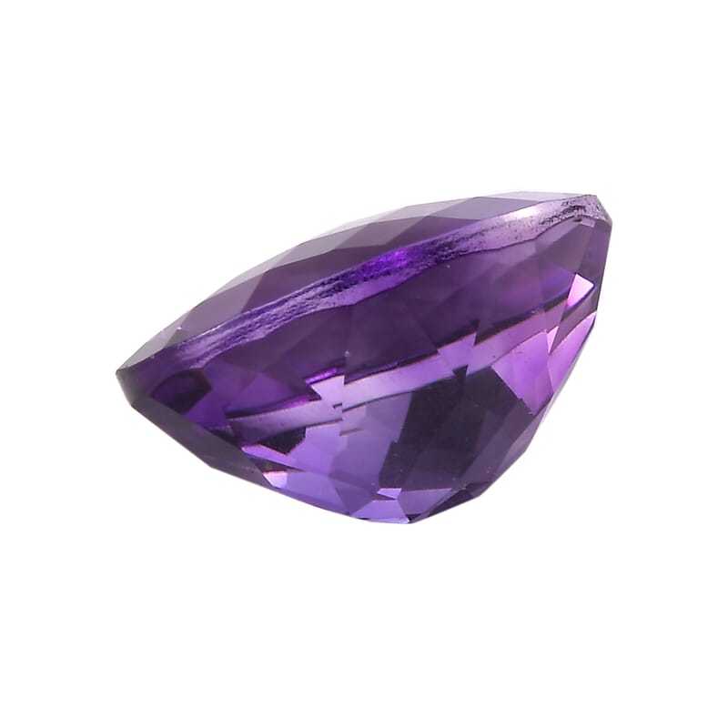 AA Mashamba Amethyst (Ovl 16x12 mm) 10.21 ctw Loose Gemstone