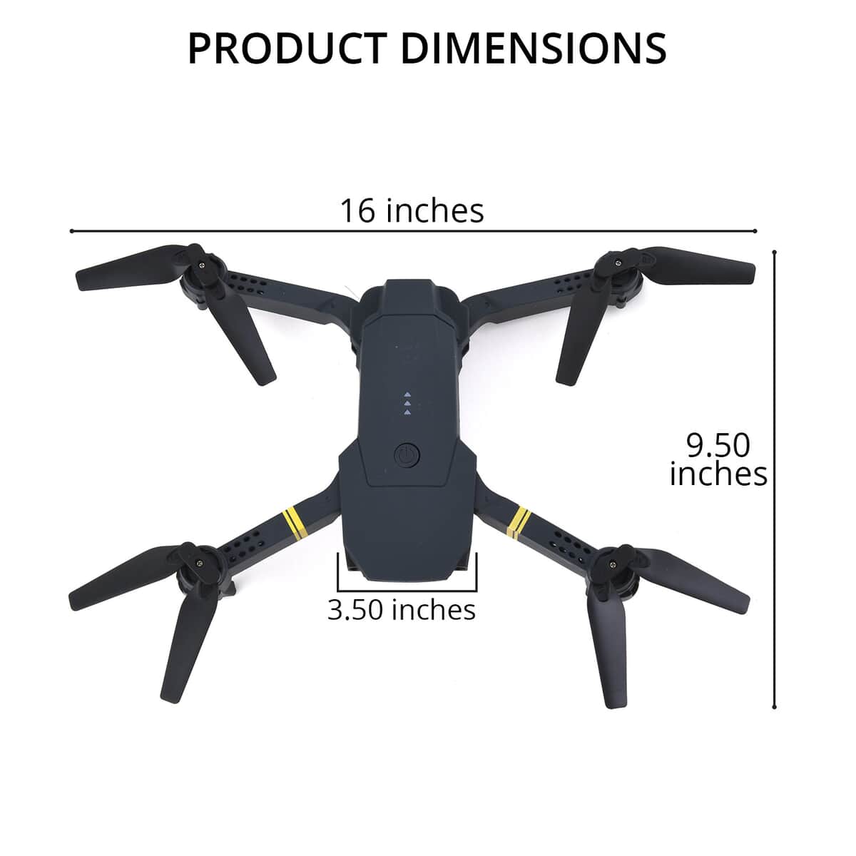 Rechargeable Quadcopter Drone with Built-in Camera, Wi-Fi Capability and Remote Control image number 3