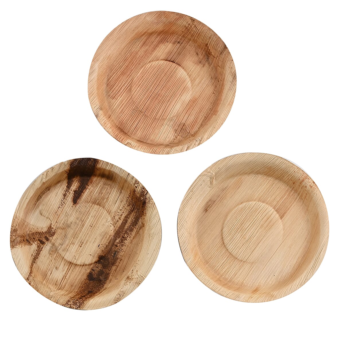 EcoWise Areca Palm Leaf 8" Round Plates - 25ct. image number 4