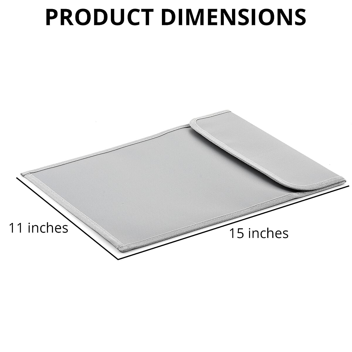 Fire Resistant Document Bag (11x15) image number 3