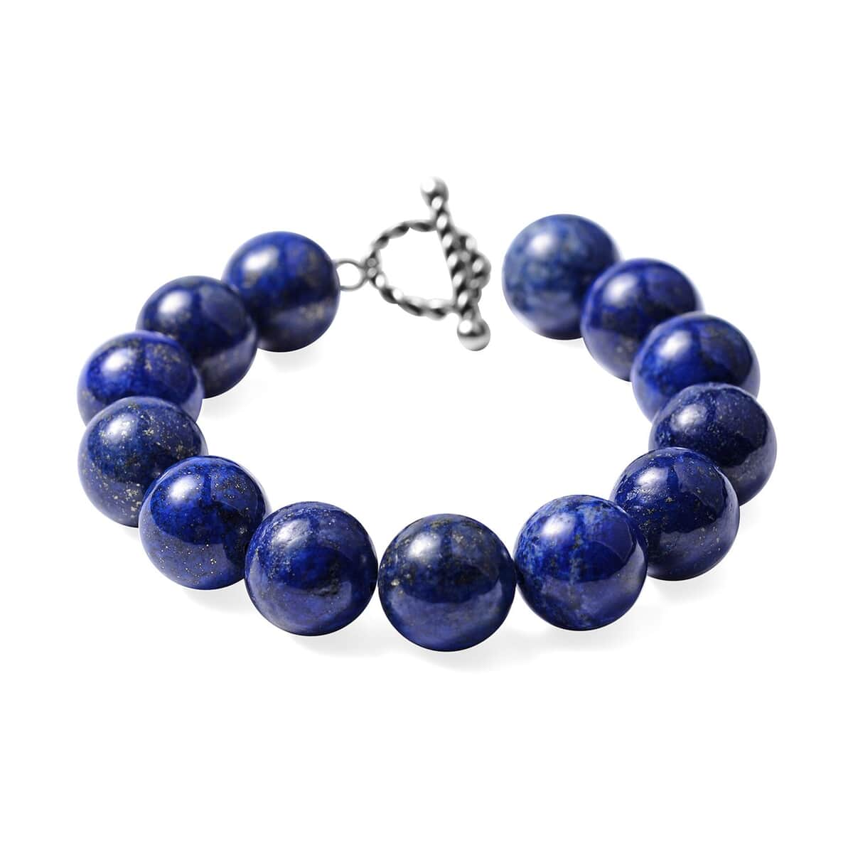 Lapis Lazuli beads and Gold Plated Mini Charm Bracelet - Range of