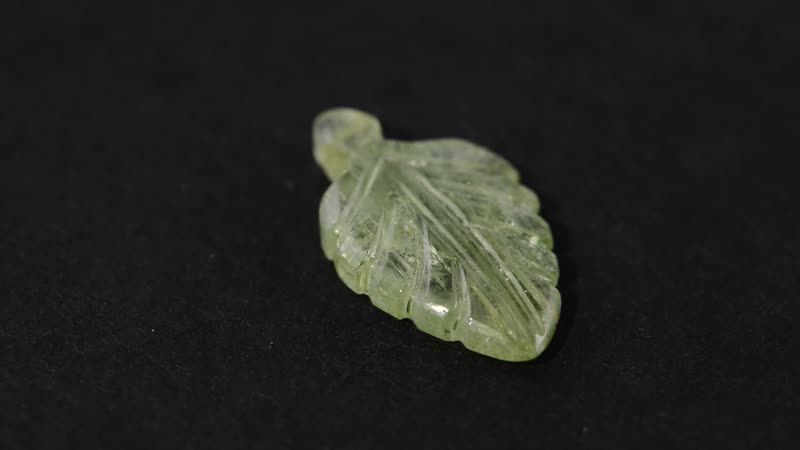 Green Tourmaline Carved (Fancy Free mm) 6.38 ctw