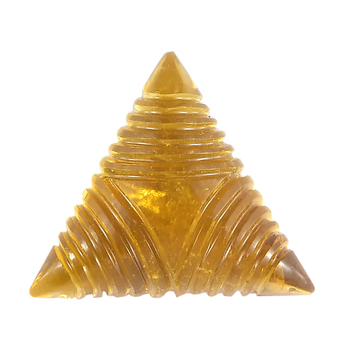 Yellow Tourmaline Carved (Fancy Free Size) 6.42 ctw image number 0