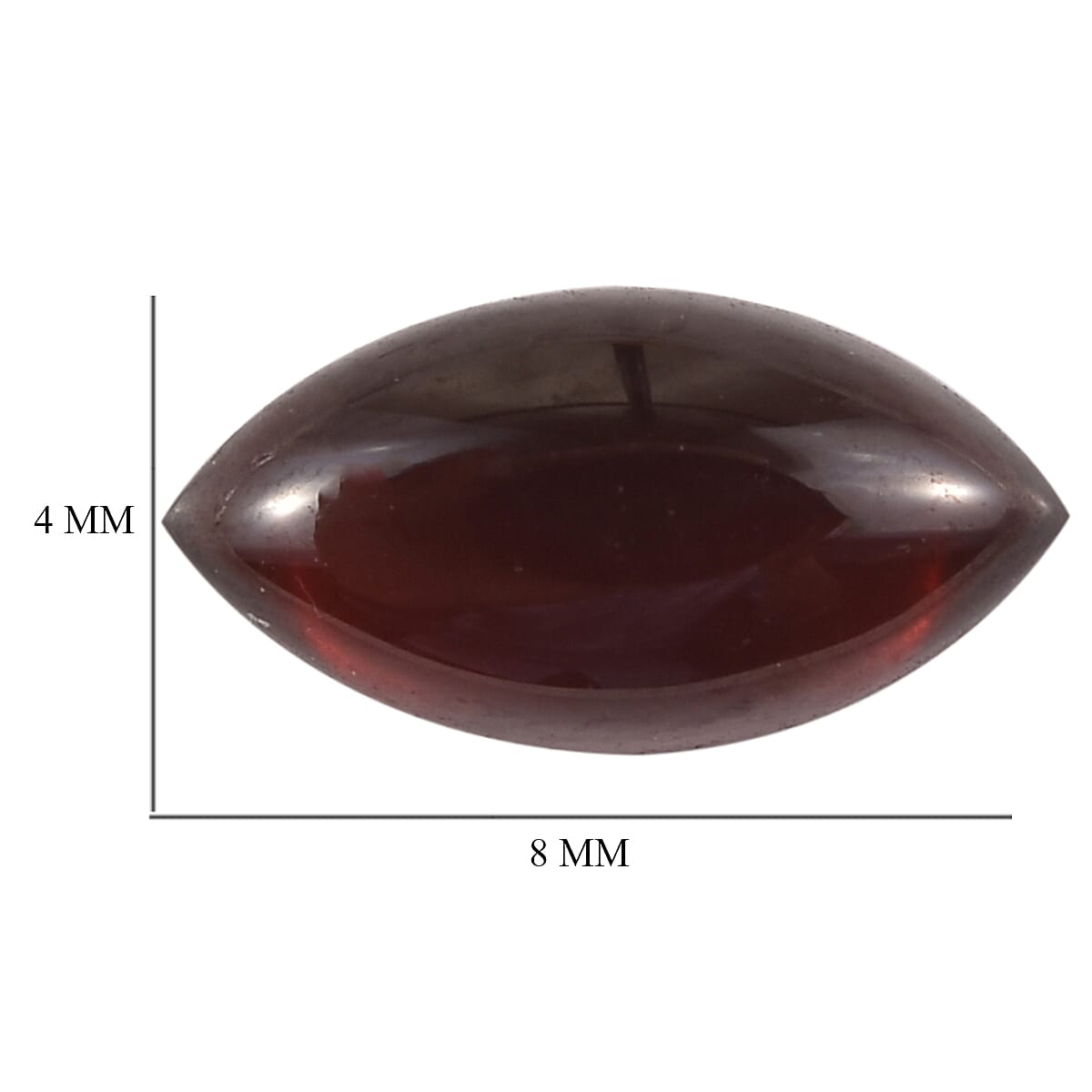 Mozambique Garnet (Mrq 8x4 mm) 0.90 ctw