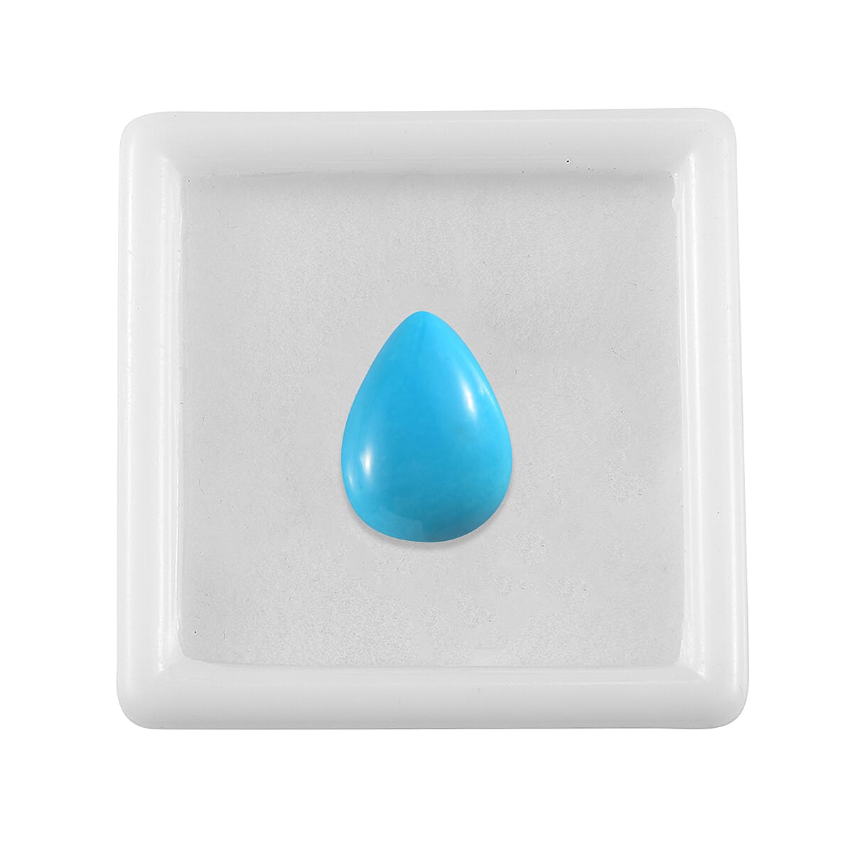 AA Sleeping Beauty Turquoise (Pear 15.5x11.5 mm) 5.05 ctw image number 2