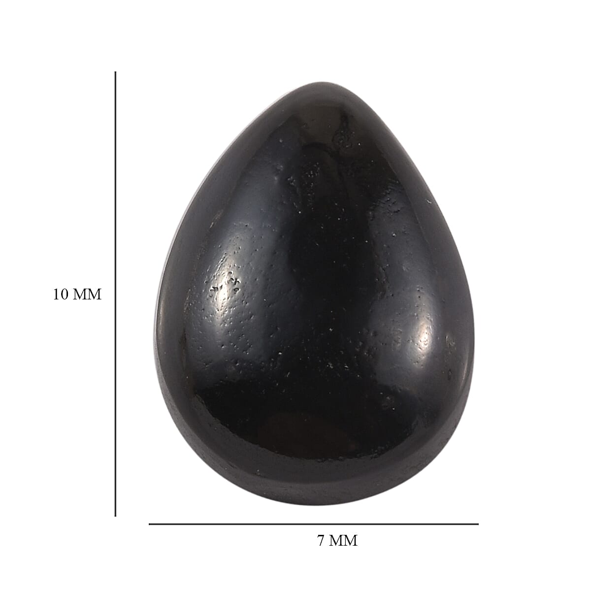 Black Onyx (Pear 10x7 mm) 1.63 ctw image number 3