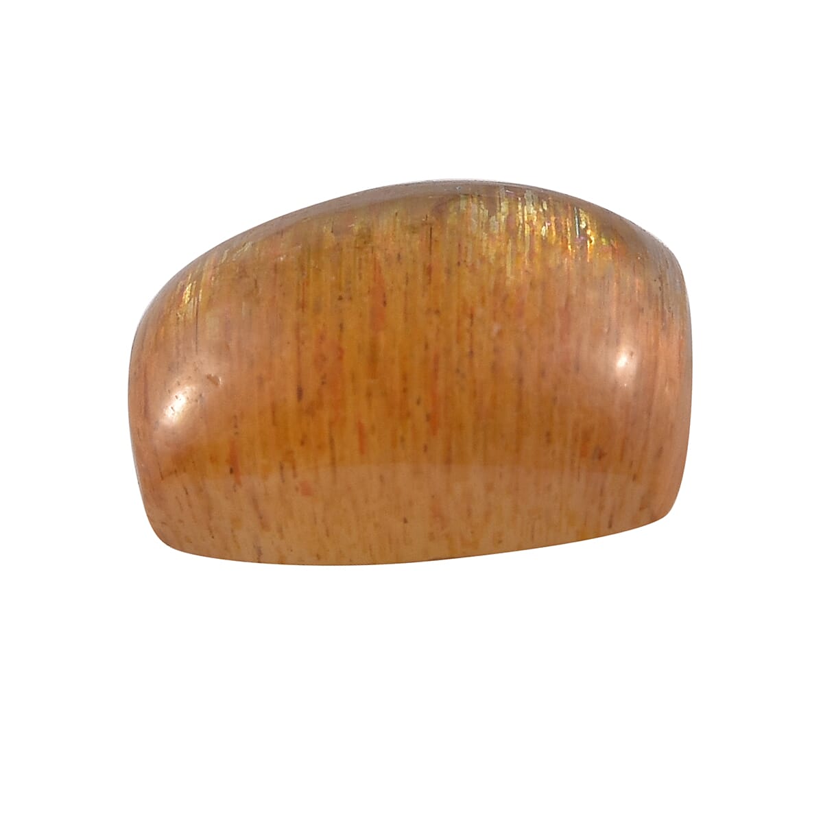 Golden Feldspar (Cush 8x6 mm) 1.40 ctw image number 1