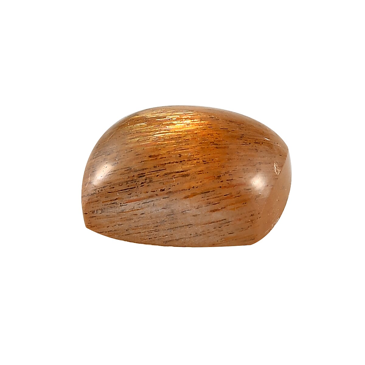 Golden Feldspar (Cush 9x7 mm) 1.94 ctw image number 1