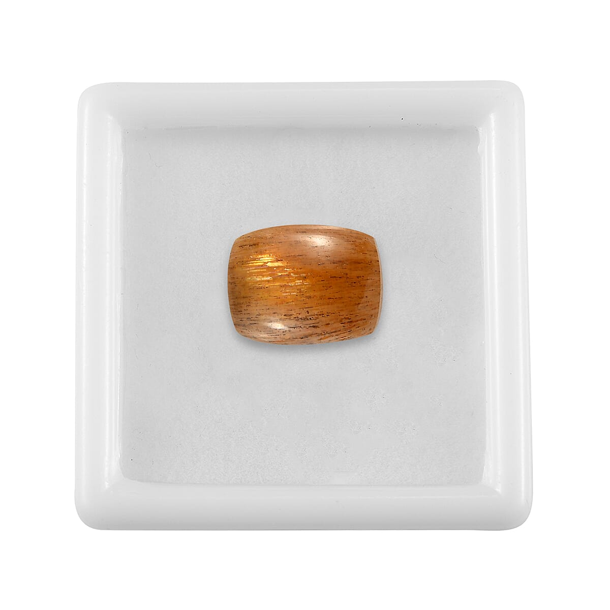 Golden Feldspar (Cush 9x7 mm) 1.94 ctw image number 2