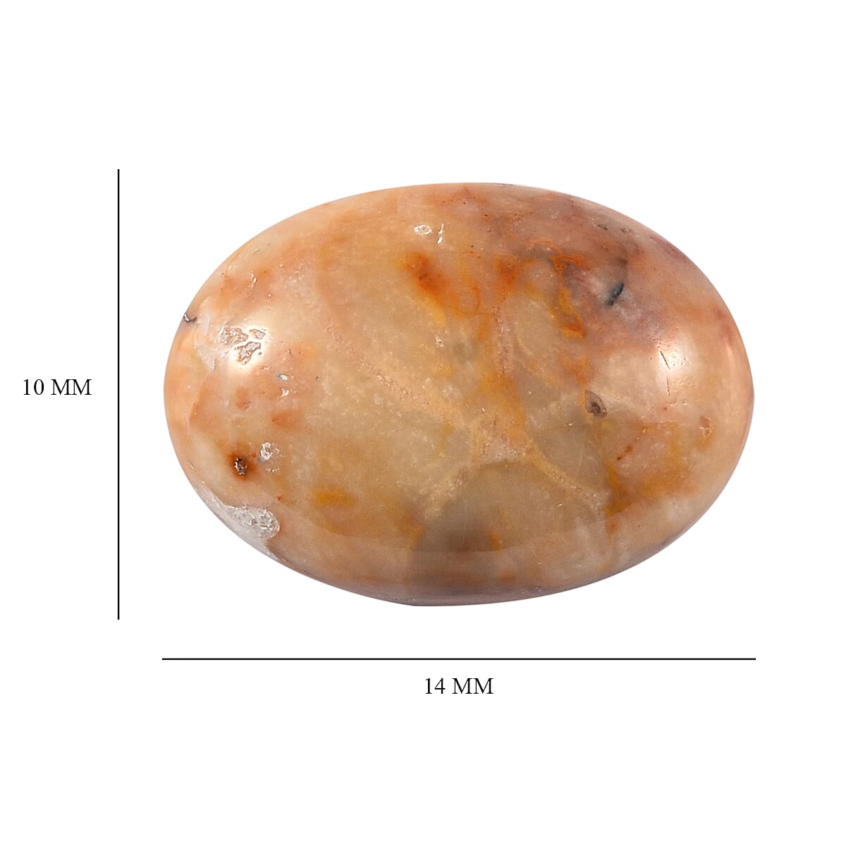 Venus Jasper (Ovl 14x10 mm) 4.80 ctw image number 3