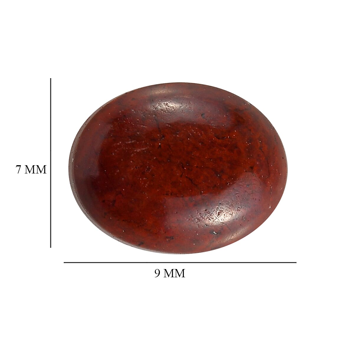 Sard Chalcedony (Ovl 9x7 mm) 1.76 ctw image number 3