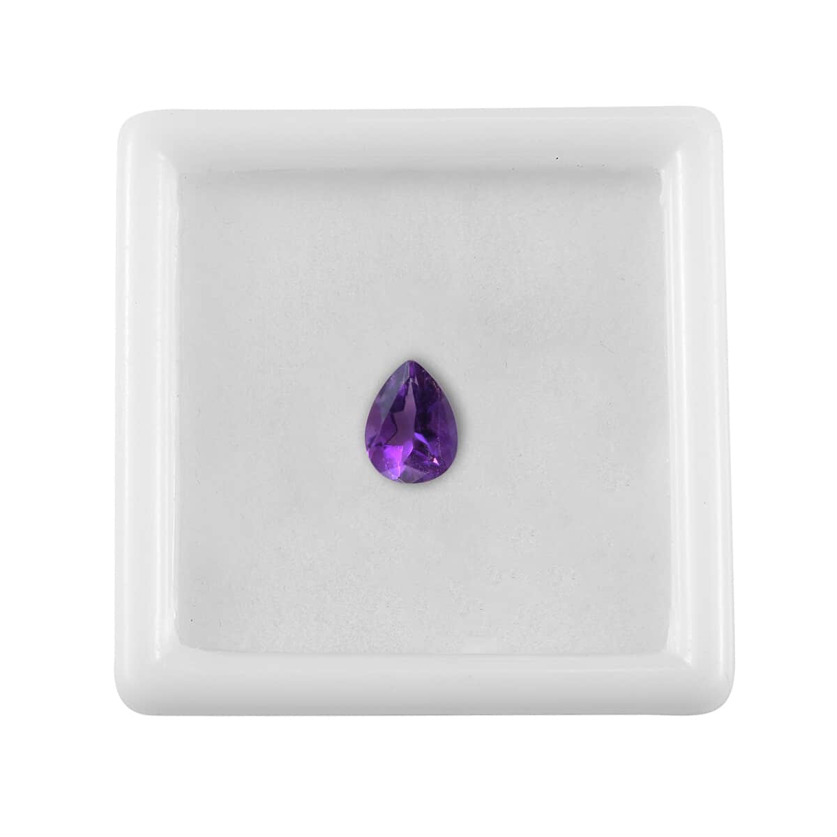 Amethyst (Pear 8x6 mm) 0.85 ctw image number 2