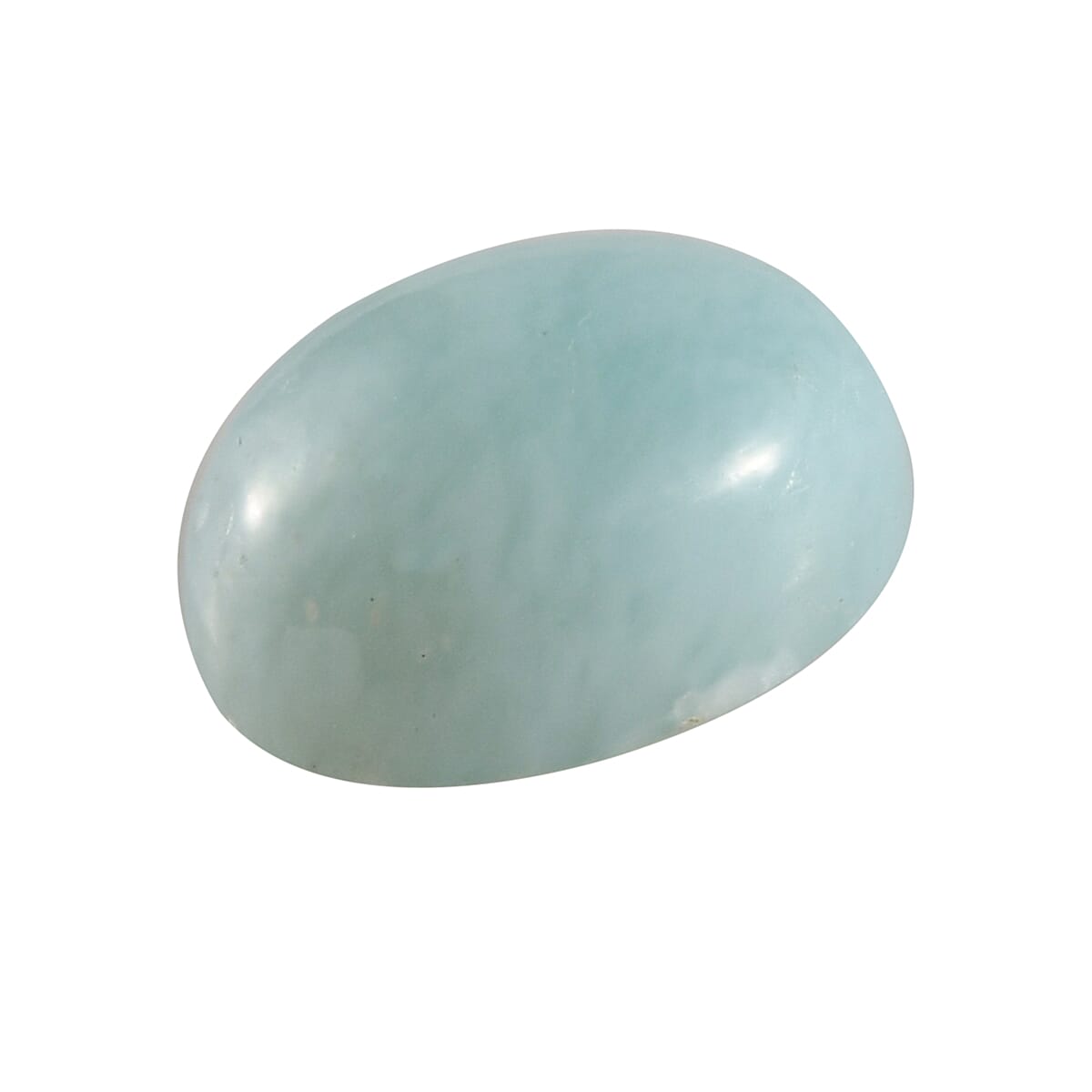 Natural Green Larimar (Ovl 8x6 mm) 1.20 ctw image number 1
