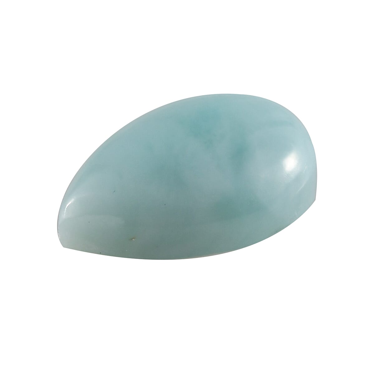 Natural Green Larimar (Pear 12x8 mm) 2.73 ctw image number 1