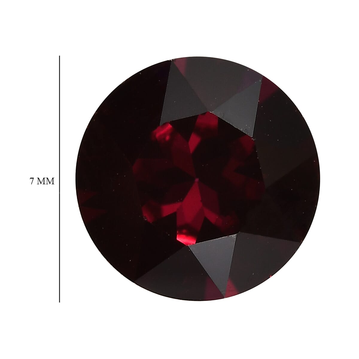 Ruby Crystal (Rnd 7 mm) 1.17 ctw image number 3