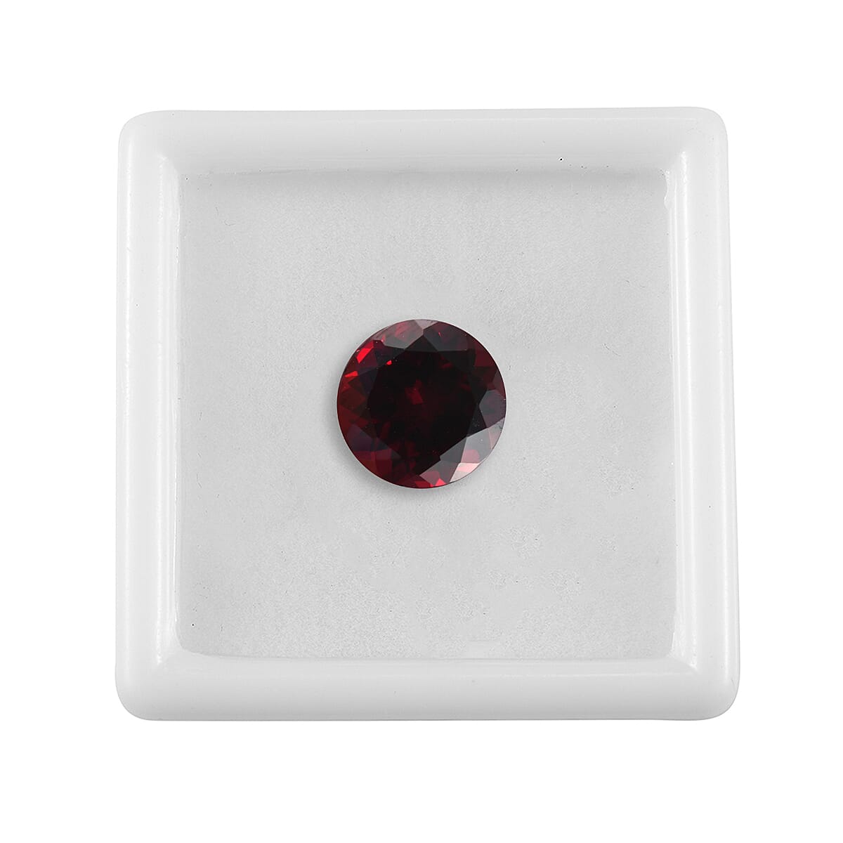 AA Mozambique Garnet (Rnd 12 mm) 7.40 ctw image number 2