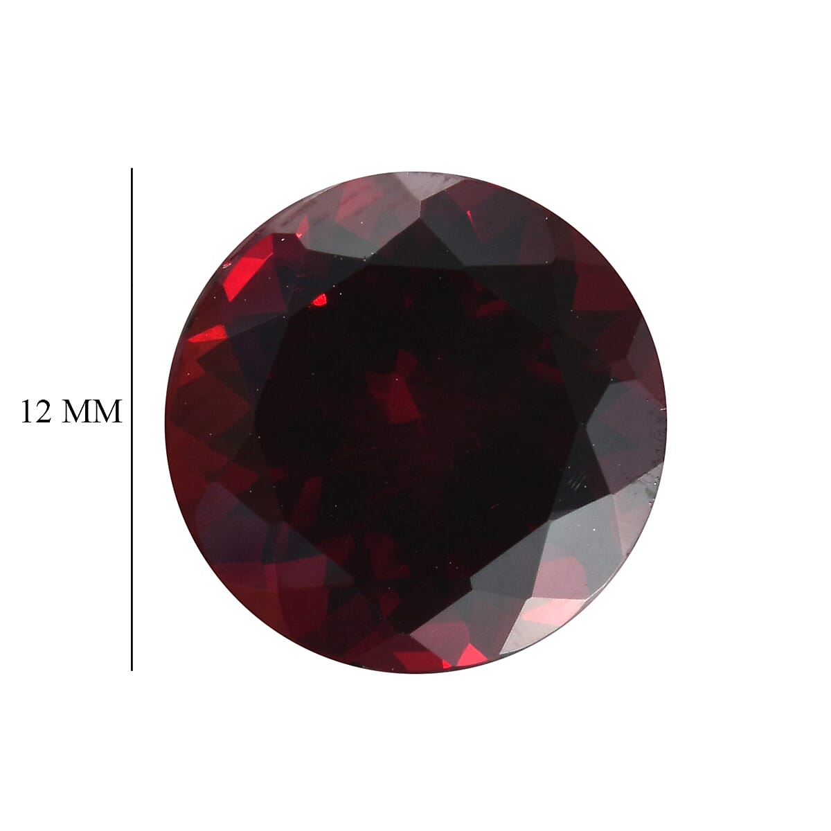 AA Mozambique Garnet (Rnd 12 mm) 7.40 ctw image number 3