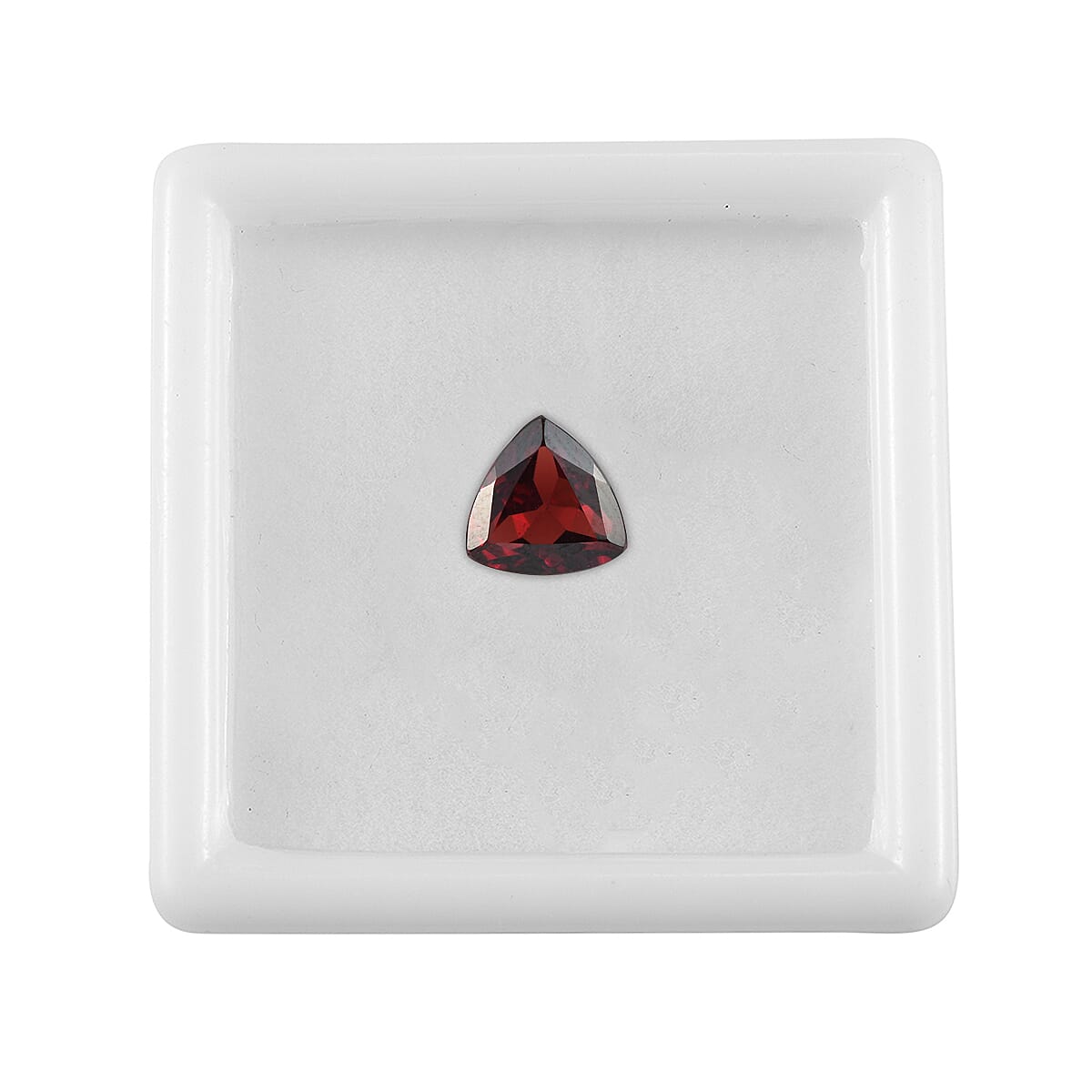 AA Mozambique Garnet (Tril 8 mm) 1.78 ctw image number 2