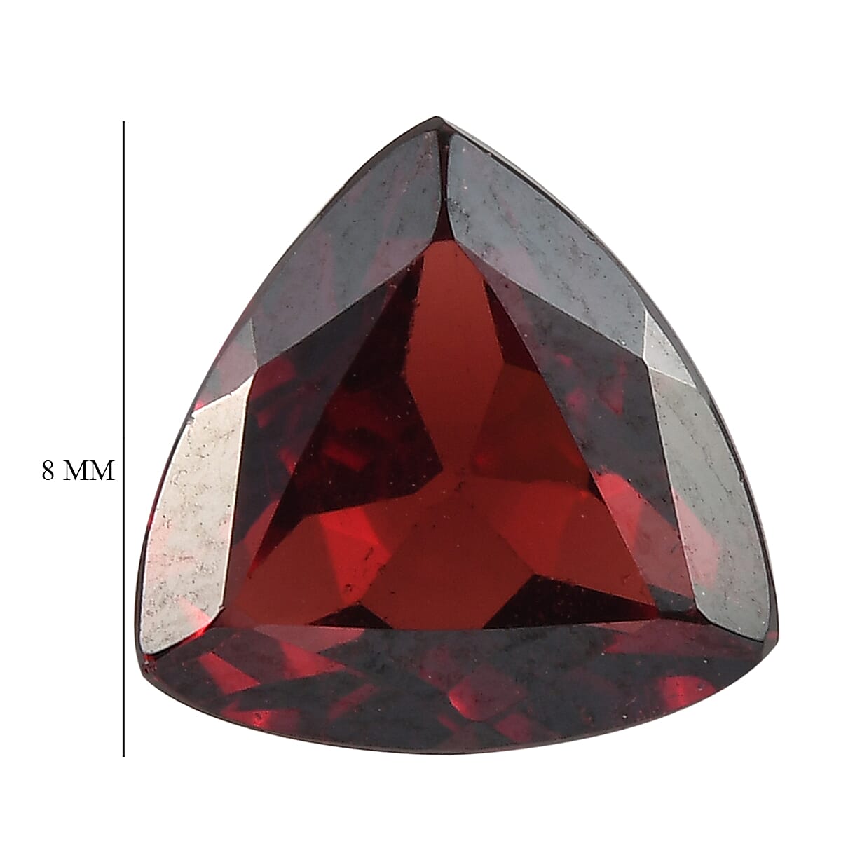 AA Mozambique Garnet (Tril 8 mm) 1.78 ctw image number 3