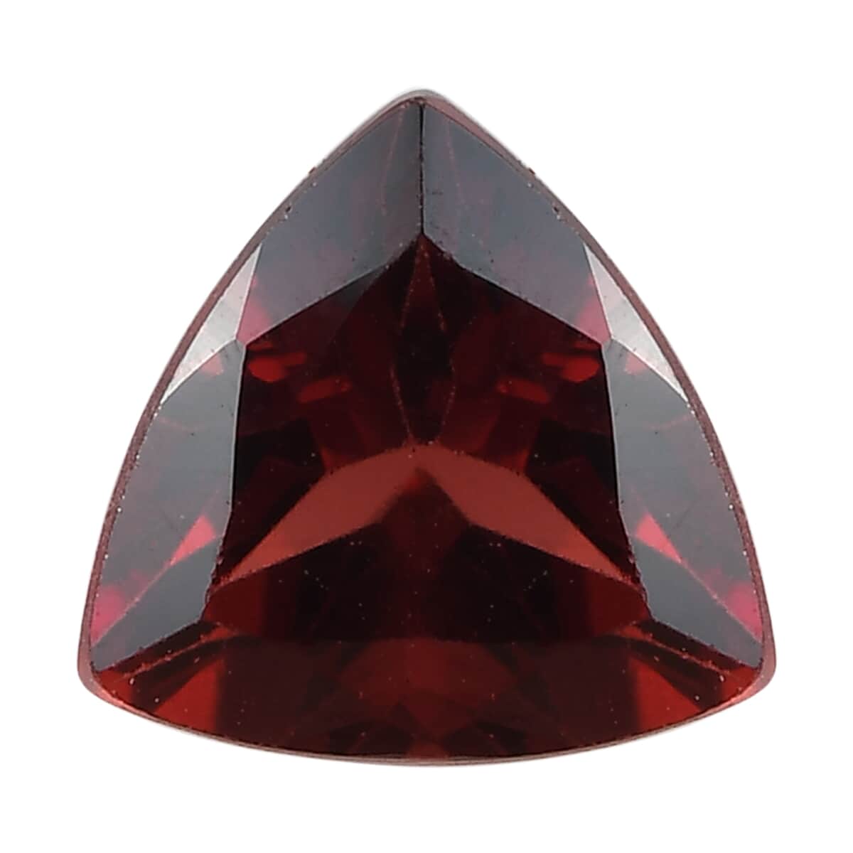 AA Mozambique Garnet (Tril 6 mm) 0.80 ctw , Loose Gem , Loose Gemstones , Loose Stones , Jewelry Stones image number 0