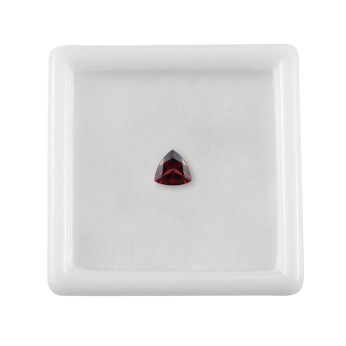 AA Mozambique Garnet (Tril 6 mm) 0.80 ctw , Loose Gem , Loose Gemstones , Loose Stones , Jewelry Stones image number 2
