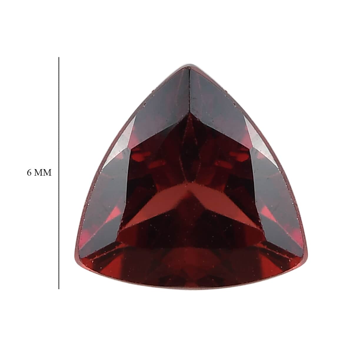 AA Mozambique Garnet (Tril 6 mm) 0.80 ctw , Loose Gem , Loose Gemstones , Loose Stones , Jewelry Stones image number 3