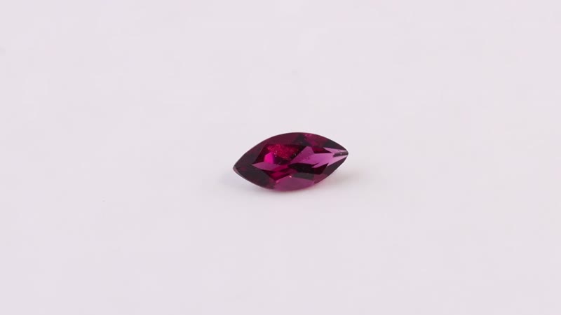 Orissa Rhodolite Garnet (Mrq 8x4 mm) 0.65 ctw